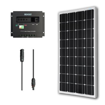 Renogy 100 Watts 12 Volts Monocrystalline Solar Bundle Kit