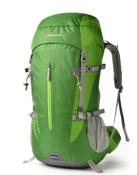 Mountaintop 45L 5L Hiking Backpack/Outdoor Backpack/Travel Backpack/Climbing Backpack/Camping Backpack/Mountaineering Backpack with Rain Cover-5806II