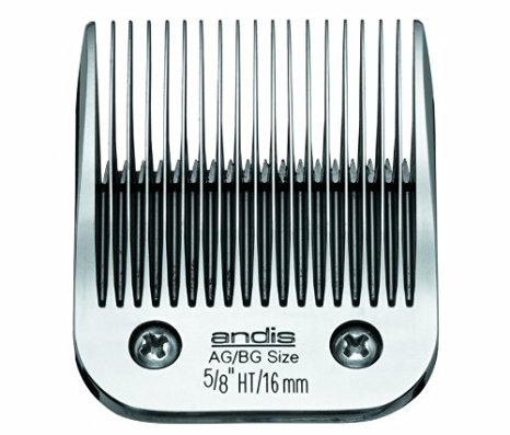 Andis 64930 Size-5/8 HT, 5/8-Inch Cut Length Carbon-Infused Steel UltraEdge Dog Clipper Blade
