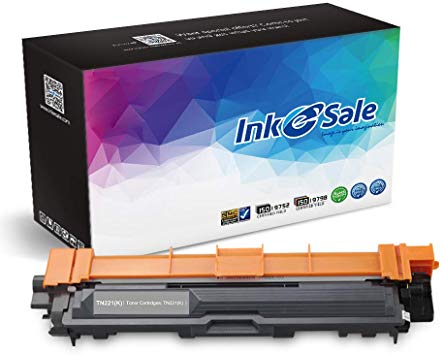 INK E-SALE Compatible Toner Cartridge Replacement for Brother TN221 TN225 TN-221 TN-225 (Black, 1-Pack), for use with Brother HL3170CDW HL-3170CDW, HL3140CW HL3180CDW MFC9130CW MFC9330CDW MFC9340CDW