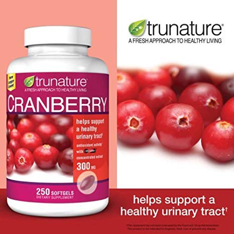 trunature® Cranberry 300 mg, Mega Value Size 2 Pack ( 250 Softgels Each )