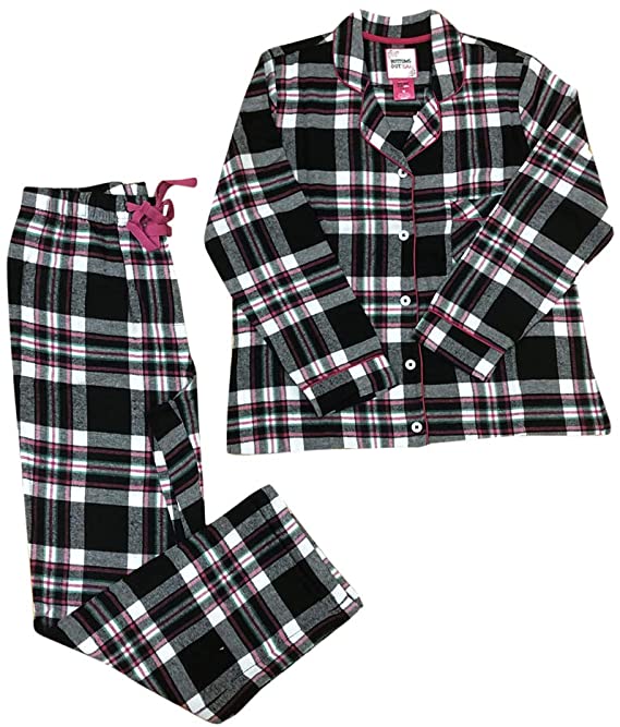 Bottoms Out Women's Pajamas Sleep Set Value Pack Flannel Pajama Set Ladies PJ's Cozy Comfortable Perfect Pajamas for Women