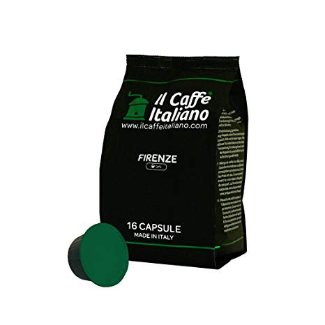 96 Nescafé Dolce Gusto®Compatible Coffee Capsule- Coffee Firenze -96 x coffee capsules/pods espresso compatible Nescafè Dolce Gusto-(Pack of 6 total of 96 Capsules, 96 servings)-Il Caffè Italiano - FRHOME