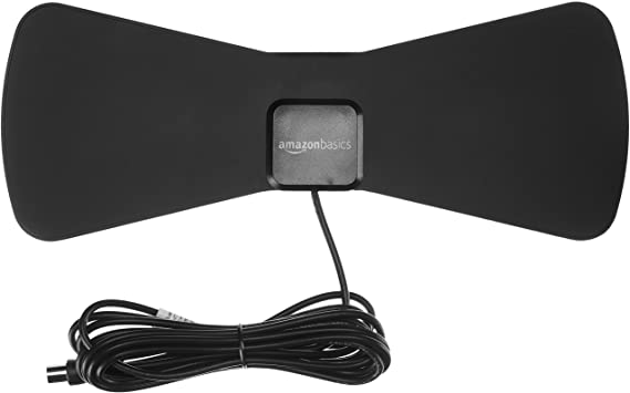 AmazonBasics Ultra Thin Indoor TV Antenna - 40.2 km Range