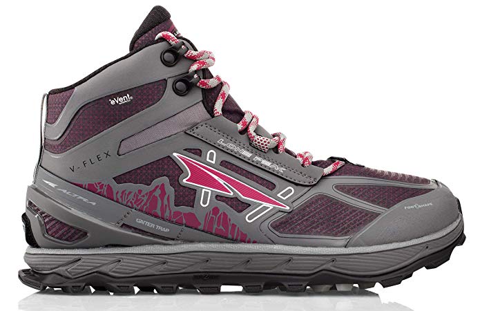 Altra Womens Lone Peak 4 Mid RSM Waterproof Trail Running Shoe