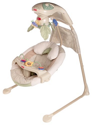 Fisher-Price Papasan Cradle Swing - Nature's Touch N1973 (Discontinued by Manufacturer)