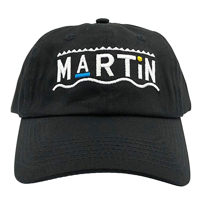 Martin Tv Show Hat Baseball Cap 90s Dad Hat (Black)