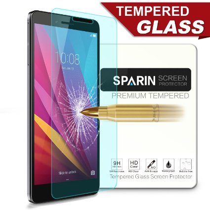 Huawei Honor 5X Screen Protector 3MM  25D HD Tempered Glass SPARIN Bubble-Free Easy Installation Screen Protector for Huawei Honor 5X  Lifetime Warranty