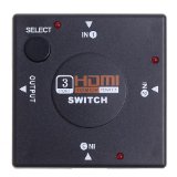 Bright Ideas Now HDMI Splitter with 3 in 1 out and No power needed