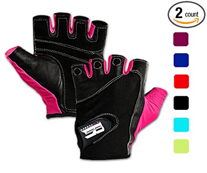 Gym Gloves For Powerlifting, Weight Training, Biking, Cycling - Premium Quality Weights Lifting Gloves Workout Gloves w/ Washable For Callus And Blister Protection!