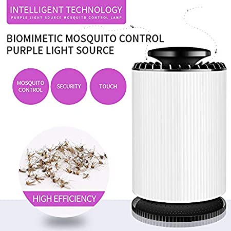 Electric Mosquito Repellent, Used for Indoor Noise-Free and Radiation-Free Insect Traps, Electric Photocatalytic Mosquito Absorber with UV LED Lamp