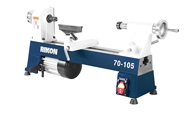 RIKON Power Tools 70-105 10" x 18" 1/2 hp Mini Lathe
