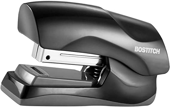 Heavy Duty 40 Sheet Stapler, Small Stapler Size, Fits into The Palm of Your Hand; Black