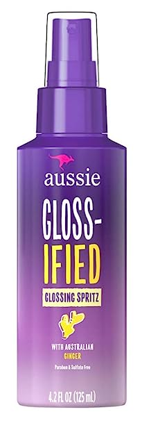 Aussie Glossified Spritz 4.2 Ounce (125ml) (Pack of 2)
