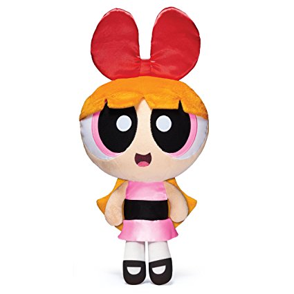 The Powerpuff Girls, Interactive Plush with Voice Recording Mode, Blossom, by Spin Master