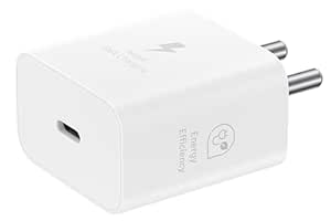 Samsung Original 25W Type-C Travel Adaptor with Cable, White