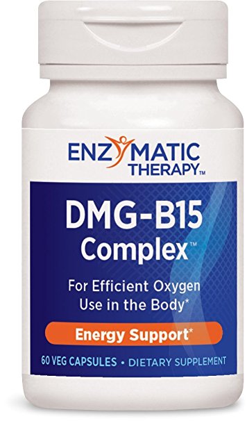 Enzymatic Therapy DMG-B15 Complex Vegetarian Capsules, 60 Count