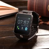 Smart WatchELEGIANT R5 Bluetooth 40 Phone Wristwatch Touch Screen SMS Call Remote Camera Smart Watch for Samsung HTC Sony Nokia Andriod Smart PhonesBlack