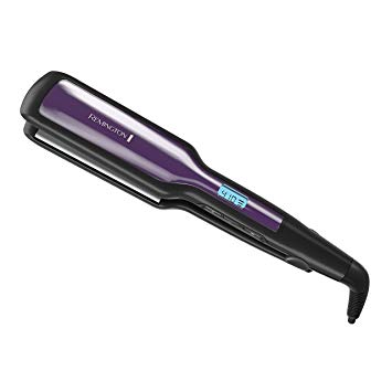 Remington Pro 1 ¾" Digital Heat Wide Flat Iron with Anti-Static Ceramic Technology, Purple, S5520 (Certified Refurbished)