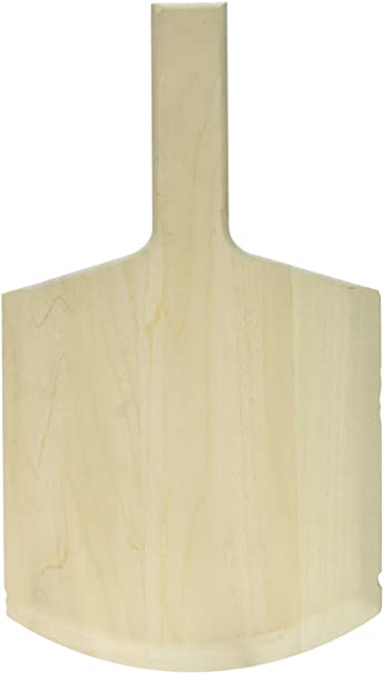 American Metalcraft 814 Wooden Pizza Peel with Handle, 14" Overall, 8"W x 9"L Blade
