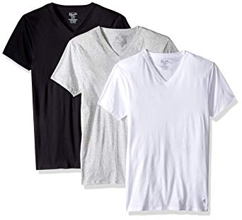 Original Penguin Men's 100% Cotton Slim Fit V-Neck T-shirt Tee, Multipack