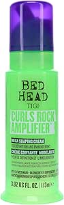 Bed Head by TIGI - Curls Rock Amplifier Crème coiffante professionnel cheveux bouclés parfaites ou ondulés - Produit coiffant pour anti-frisottis - 113ml