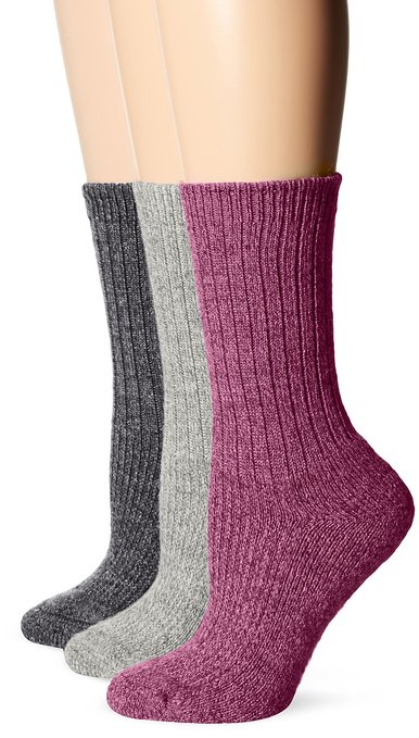 Wigwam Womens American Casual Sock Color Assortment Pack of 3