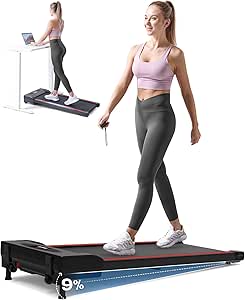 Sperax Walking Pad,Under Desk Treadmills for Home,Portable Treadmill 320 Lb Capacity,3 in 1 Mini Treadmill