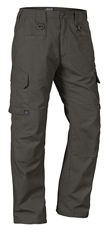 LA Police Gear Operator Tactical Pants with Elastic Waistband
