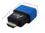 Ableconn HDMI2VGAD Active HDMI to VGA Adapter Converter Dongle for Desktop PCNotebook up to 1920x1200  1920x1080 - HDMI to VGA HD15 monitor
