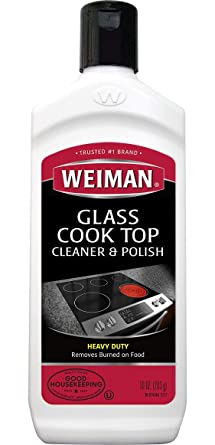 Weiman Glass Cook Top Heavy Duty Cleaner & Polish, 10 oz