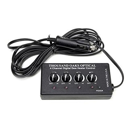 Thousand Oaks Four-Channel Digital Dew Heater Control Unit - Requires Heater Band/s.