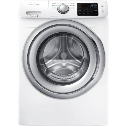 Samsung WF42H5200AW Energy Star 4.2 Cu. Ft. Front-Load Steam Washer with SelfClean, White