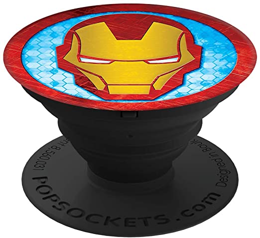 PopSockets: Collapsible Grip & Stand for Phones and Tablets - Iron Man Icon