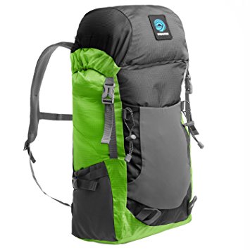 Wildhorn Highpoint 30L Packable Daypack / Backpack For Hiking And Travel. Lightweight Materials, External Water Bottle Sleeves For Hydration, Extremely Portable Storage Size.