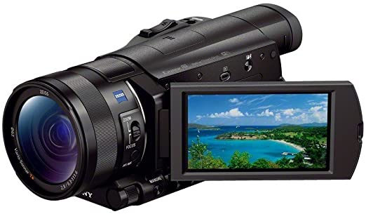 Sony FDR-AX100/B 4K Video Camera with 3.5-Inch LCD (Black)