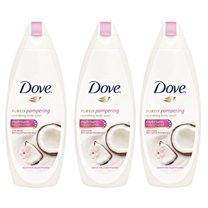 Dove Purely Pampering Body Wash, Coconut Milk (16.9 fl. oz., 3 pk.)