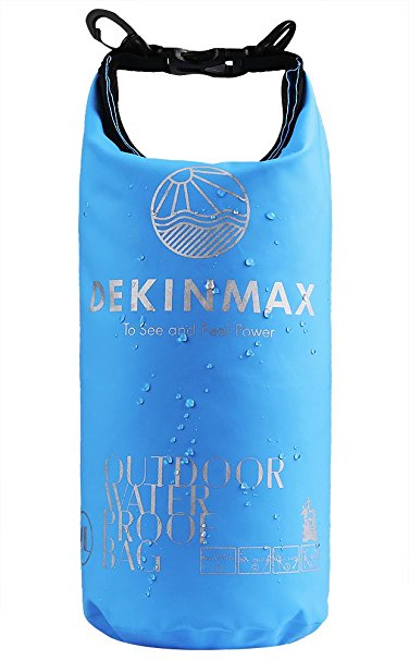 DEKINMAX Dry Bag Waterproof Sack Bag Outdoor Backpack Accessories for Kayaking, Rafting, Swimming, Fishing