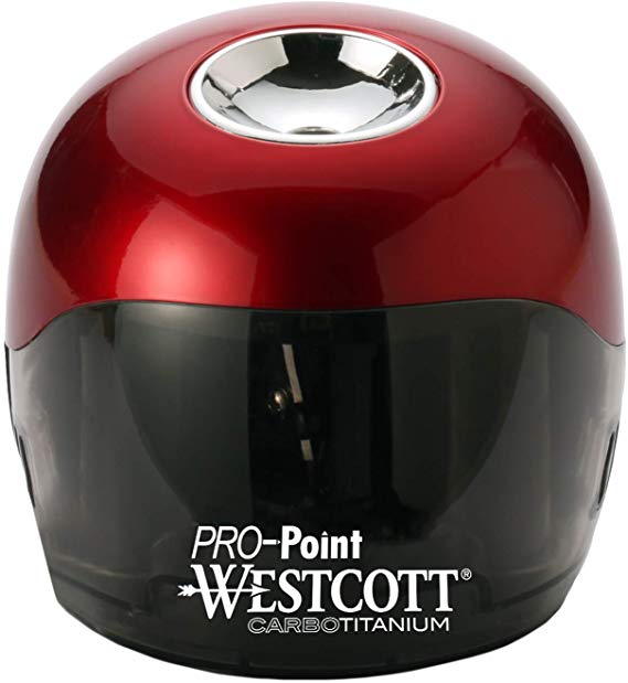 Westcott PRO-Point CarboTitanium Ball Battery Pencil Sharpener