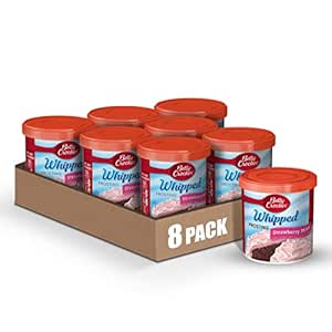 Betty Crocker Gluten Free Whipped Strawberry Mist Frosting, 12 oz. (Pack of 8)