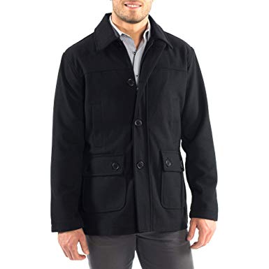 alpine swiss Wyatt Mens Classic Barn Coat