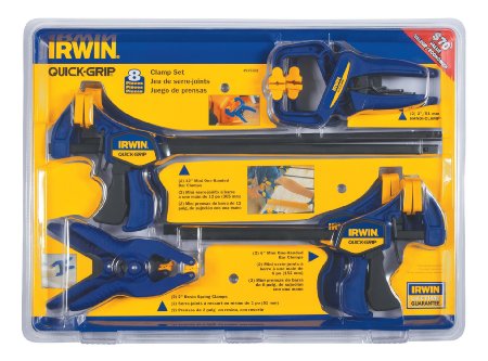 Irwin Tools 4935502 Quick-Grip Clamp Set 8-Piece