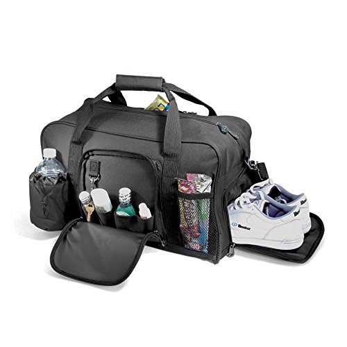Duffle Bag, 20" Marathoner Duffel Bag 600D Denier Travel Sport Carry On Gym Bag.