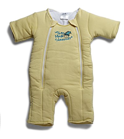 Baby Merlin's Magic Sleepsuit Cotton-Yellow-6-9months