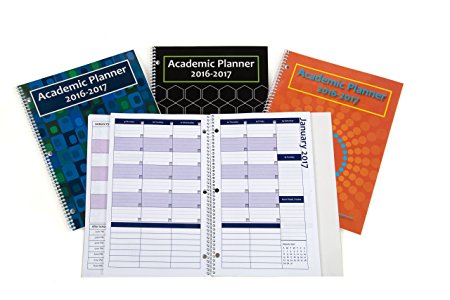 2016- 2017 Academic Planner - A Tool For Time Management - Best Planner For Keeping Students On Track, On Task, On Time - Size 8.5 x 11 - BLUE - 2016 FAMILY CHOICE AWARD WINNER