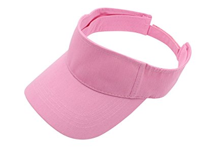 Premium Visor Cap By Top Level - Lightweight & Comfortable Unisex Sun Protector - Adjustable Velcro Strap - Stylish & Elegant Design For Everyone - Available In Many Different Trendy Colors