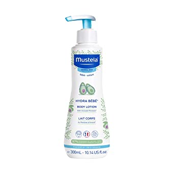 Mustela Hydra Bebe Body Lotion - Daily Moisturizing Baby Lotion with Natural Avocado, Jojoba & Sunflower Oil - Various Sizes - 1 or 2-Pack