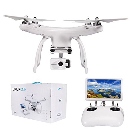 UPair One RC Quadcopter Drone with 4K Full HD Camera, 5.8G FPV LCD Screen Monitor，2.4G Remote Controller