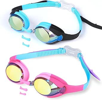 EcoNour Unisex Swimming goggles for kids