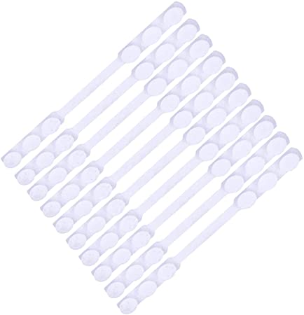 Canfon Silicone Mask Rope Adjustment Belt Extender Ear Protection Band for Protection Auricle to Prevent Auricle Pain Caused by Long time Wearing mask 10pcs (White)